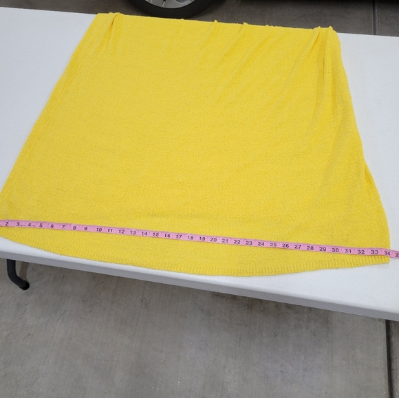 Free People yellow maxi beach city dress knitted jarn size Small - Picture 11 of 13